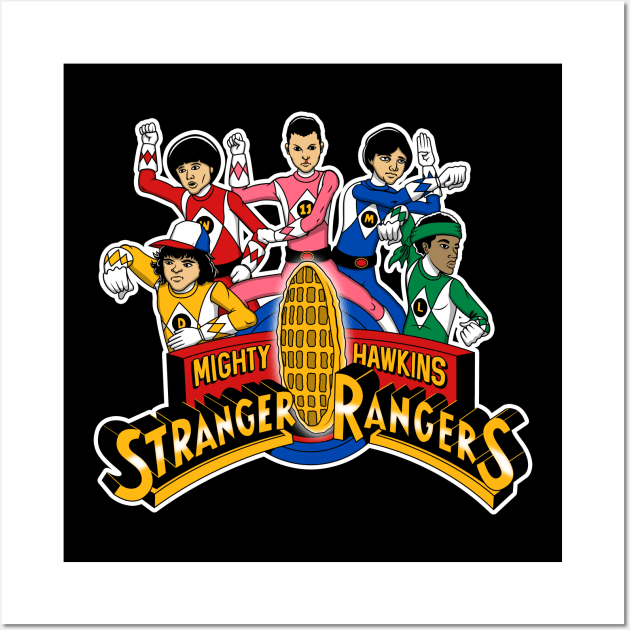 Stranger Rangers Wall Art by Stationjack